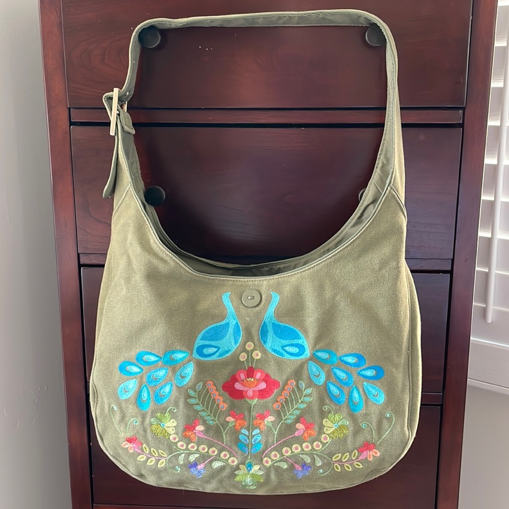 Serena and Lily boho diaper bag!  Used once!